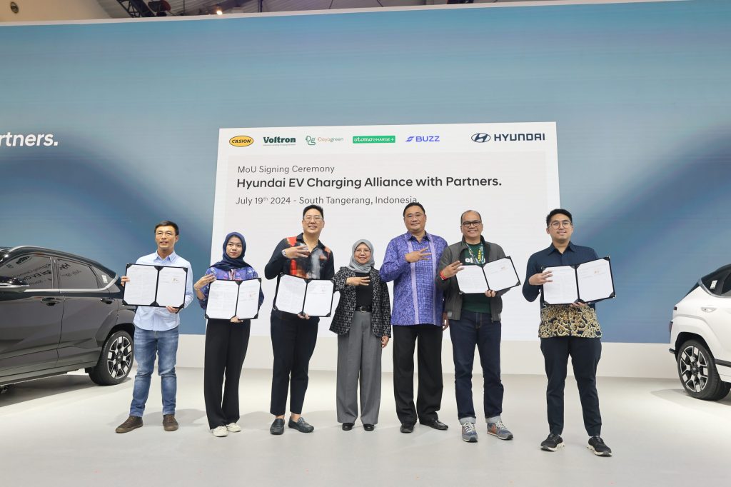 Hyundai Kembangkan Aliansi Pengisian Daya dengan Mitra Charging Point&nbsp;Operator