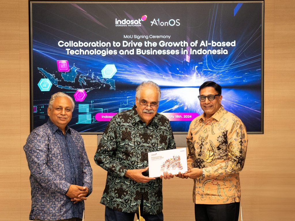 Akselerasi Kedaulatan AI di Indonesia, Indosat Bermitra dengan&nbsp;AionOS