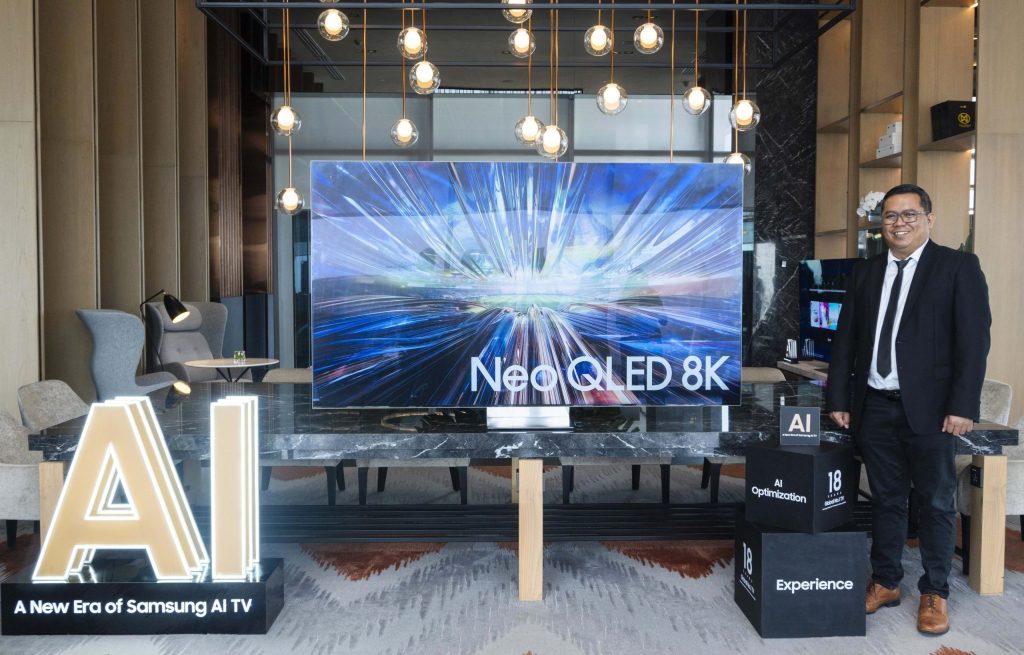 Samsung Neo QLED 8K TV, TV Samsung dengan Fitur AI Resmi Rilis di&nbsp;Indonesia
